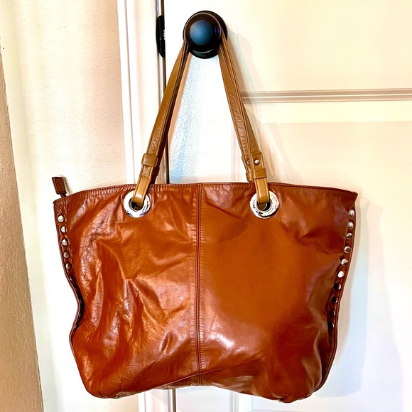 Shoulder Bag Genuine leather, woman  purse tote bag. Like NEW! - Picture 1 of 15